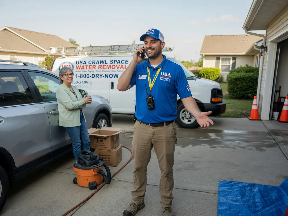 Crawl Space Water Removal Davin, WV FAQs